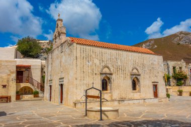 Yunan Adası Girit 'teki Preveli Manastırı Müzesi.