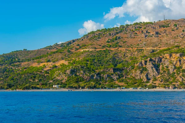 ギリシャの南クレタ島の海岸線 — ストック写真