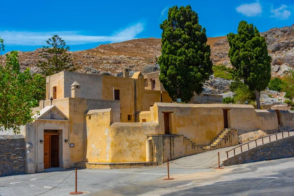 Museum Monastery Preveli Greek Island Crete — Stock Photo, Image