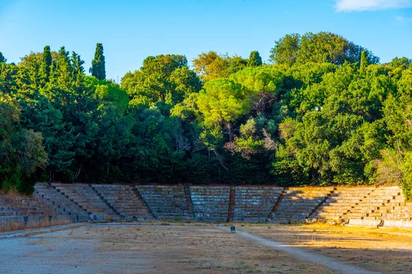 Oud Olympisch Stadion Rhodos Griekenland — Stockfoto