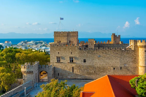 Yunanistan 'daki Rodos Şövalyelerinin Büyük Ustası' nın Hava Görüşü.