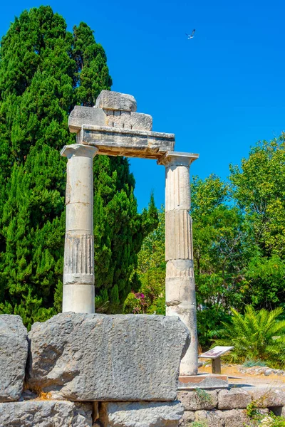 Shrine of Aphrodite at ancient agora at Greek island Kos.