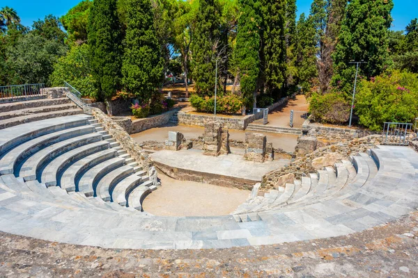 Roman Odeon Kosu Řecku — Stock fotografie