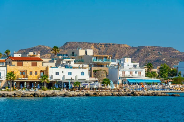 stock image View of Kardamena port at Kos island in Greece.