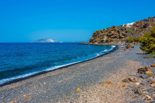 希腊Nisyros岛Chochlaki海滩 — 图库照片