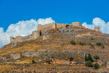 Yunan kenti Argos yakınlarındaki Larissa kalesi.