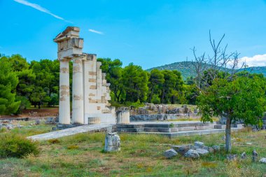Yunanistan 'da Epidaurus' taki Asclepius Tapınağı.