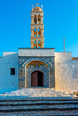 Peygamber Elias Manastırı Yunanistan 'daki Hydra adasında.