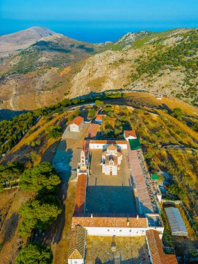 Peygamber Elias Manastırı Yunanistan 'daki Hydra adasında.