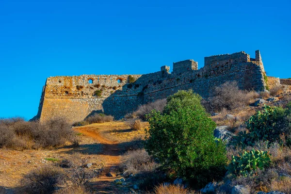 Ruins Palamidi Fortress Greek Town Nafplio — Stock Photo, Image