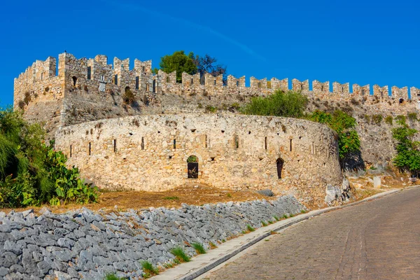 Вид Замок Акронафплілія Нафпліо Греція — стокове фото