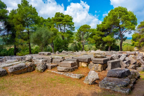 Rovine Del Santuario Asklepios Epidauro Grecia — Foto Stock