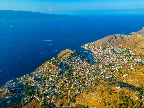 Panorama View Hydra Town Greece — Stock Photo, Image