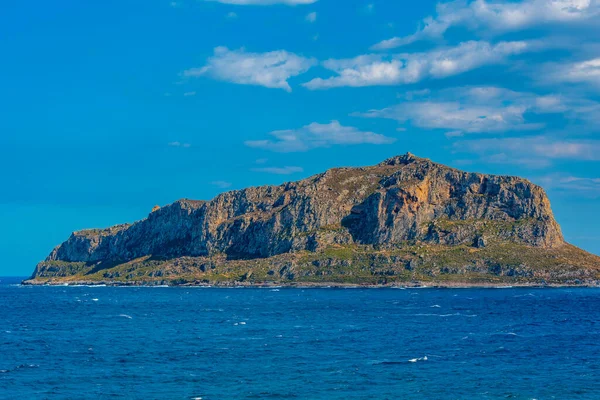 Krajobraz Monemvasia Rock Grecji — Zdjęcie stockowe