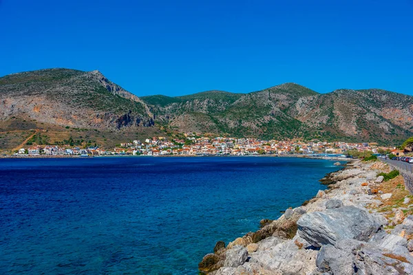Panorama View Greek Town Gefira — Stock Photo, Image