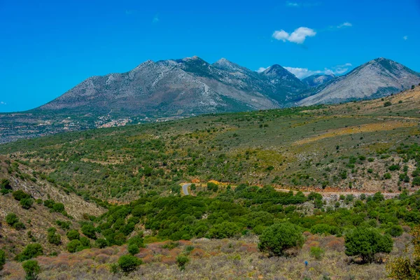 Wilde Landschaft Der Halbinsel Peloponnes Griechenland — Stockfoto