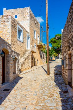 Yunanistan 'ın Mora yarımadasındaki Kita köyü.