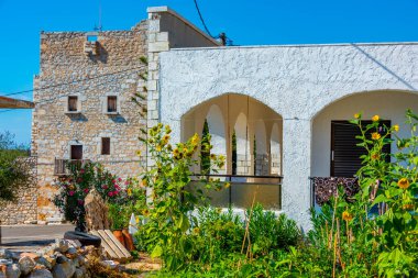 Yunanistan 'ın Mora yarımadasındaki Kita köyü.