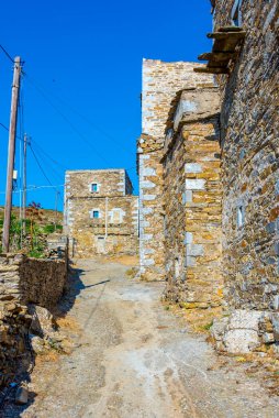 Yunanistan 'ın Mora yarımadasındaki Mountanistika köyü.