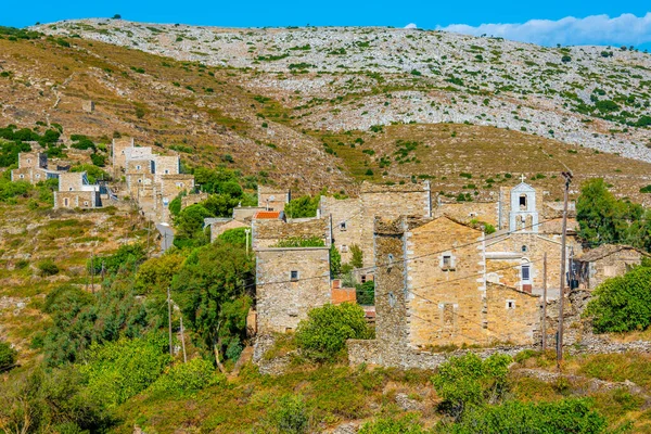 Yunanistan Mora Yarımadasındaki Mountanistika Köyü — Stok fotoğraf
