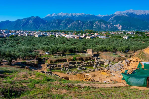 Stock image Archaeological Site of Sparta at Greece.