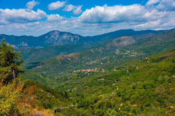 Langada Pass Auf Der Halbinsel Peloponnes Griechenland — Stockfoto