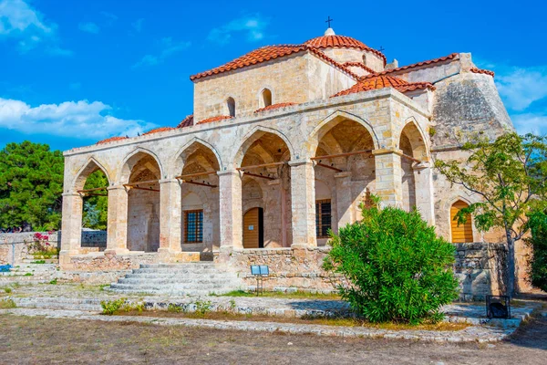 ギリシャのピロス城にある変態ソティロス教会 — ストック写真