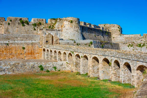 Methoni Castle Greece Sunny Day — Stock Photo, Image