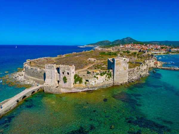 Panorama Del Castillo Methoni Grecia — Foto de Stock