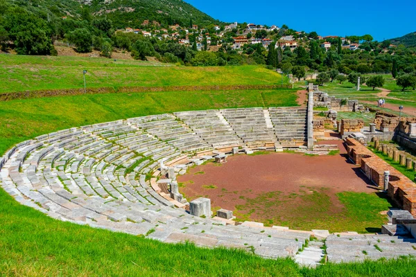 Yunanistan Daki Antik Messini Arkeolojik Alanı — Stok fotoğraf