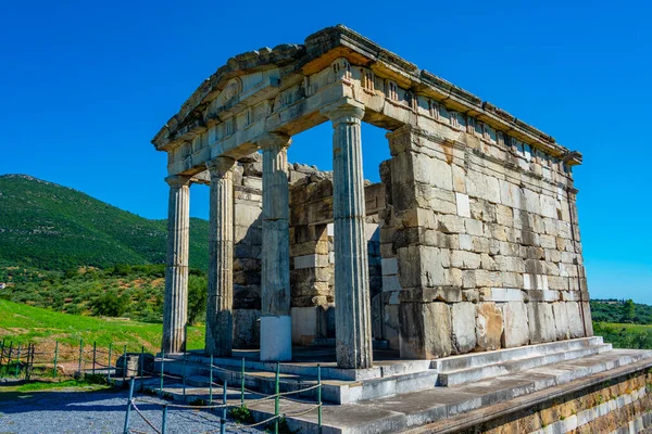Мавзолей Героуна Археологического Памятника Древнего Мессини Греции — стоковое фото
