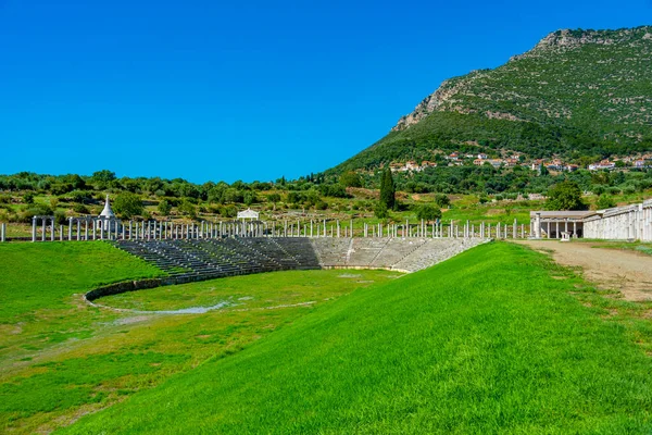 Ancient Stadium Archaeological Site Ancient Messini Greece — Stock Photo, Image