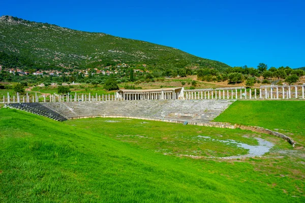 Stade Antique Site Archéologique Messini Antique Grèce — Photo
