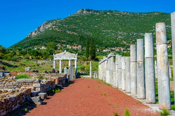 Archaeological Site Ancient Messini Greece — Stock Photo, Image
