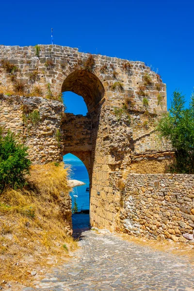 Koroni Castle Greece Sunny Day — Stock Photo, Image