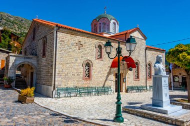 Yunanistan 'daki Aziz Georgios Stemnitsa Kutsal Ortodoks Kilisesi.