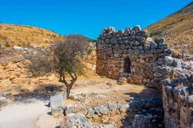 Yunanistan 'da Miken Arkeolojik Alanı.