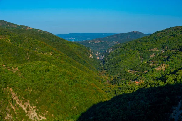 希腊伯罗奔尼撒半岛阿尔卡迪亚中部的野生景观 — 图库照片