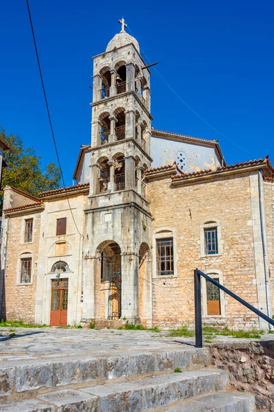 Heilige Kerk Van Panmegiston Taxiarchon Het Griekse Dorp Dimitsana — Stockfoto