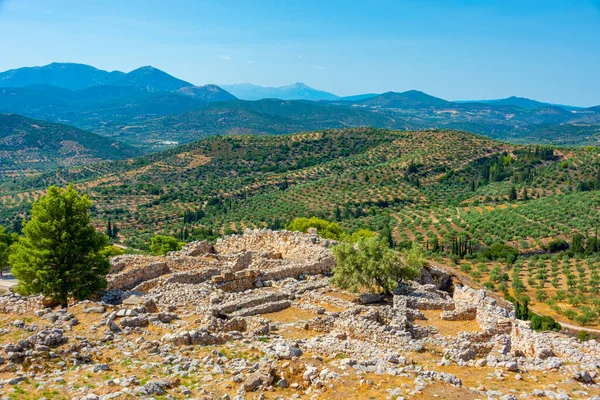 Sitio Arqueológico Micenas Grecia — Foto de Stock