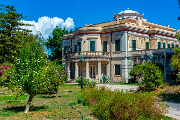 Μουσείο Παλαιόπολης Mon Repos Στην Κέρκυρα Ελλάδα — Φωτογραφία Αρχείου