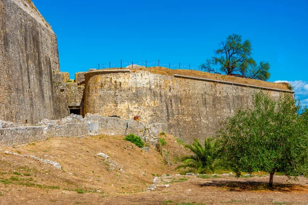 Festung Neo Frourio Auf Der Griechischen Insel Korfu — Stockfoto