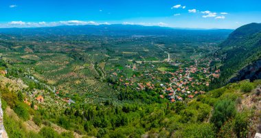 Yunanistan 'da Sparta' nın tarım manzarası.