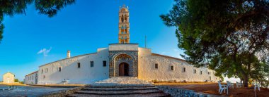 Peygamber Elias Manastırı Yunanistan 'daki Hydra adasında.