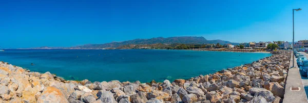 Blick Auf Den Strand Von Sitia Auf Der Griechischen Insel — Stockfoto