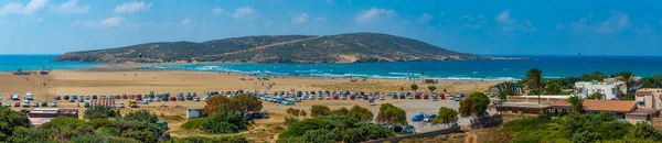 Панорама Пляжа Прасониси Греческом Острове Родос — стоковое фото