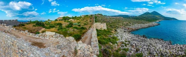 Vista Castelo Pylos Grécia — Fotografia de Stock
