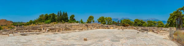 Minoan Palace Phaistos Greek Island Crete — Stock Photo, Image