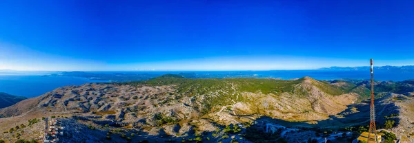 Paisagem Monte Pantokrator Corfu Grécia — Fotografia de Stock