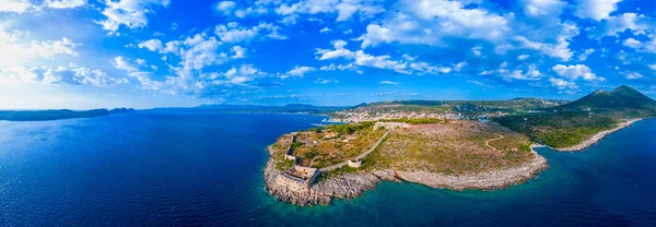 Панорама Замка Пилос Греции — стоковое фото